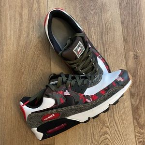 Nike Air Max 90 SE Remix Pack Denim Camo Red Men’s 9
